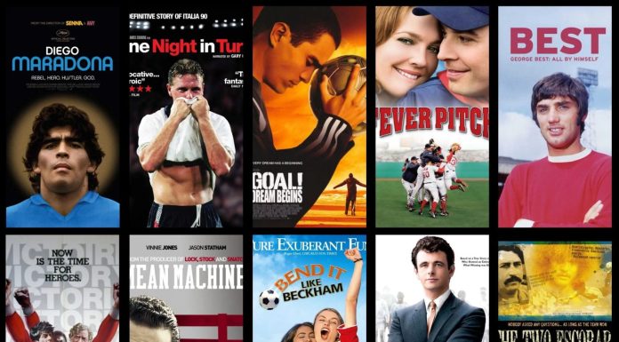 Cele mai bune filme despre fotbal din toate timpurile