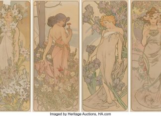 Alphonse Mucha: Postere bio și art nouveau