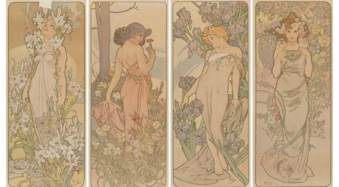 Alphonse Mucha: Postere bio și art nouveau