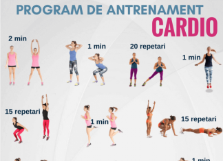 Cum se configurează un program cardio