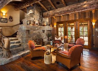 Moduri de a proiecta un living industrial rustic
