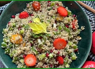 Salată de quinoa mexicană aromată: O masă perfectă pe bază de plante